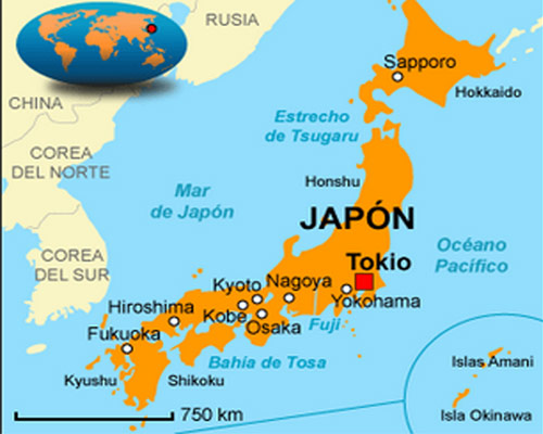 interferencia Llanura lona Ciudades de Japon - Embajada de Japon